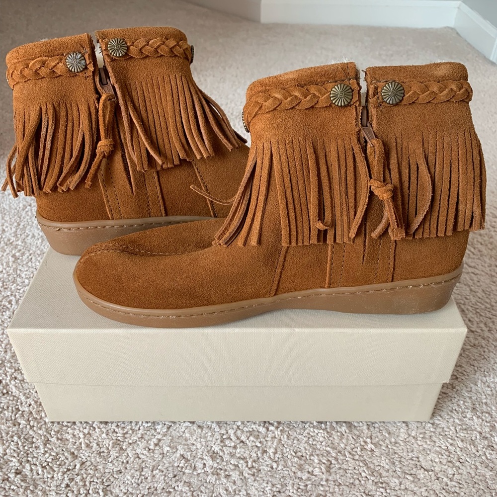 suede ankle boot